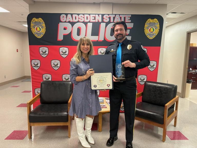 Gadsden State Police Chief Jay Freeman Completes Advanced Police Management Training